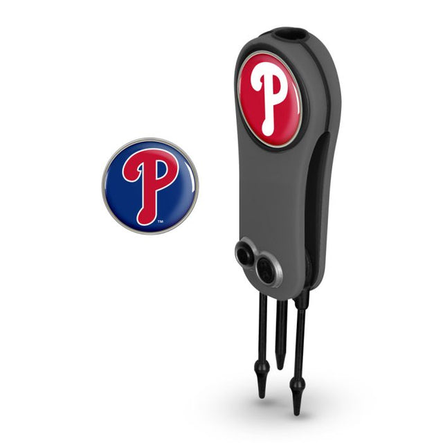 Herramienta y marcadores para reparar navajas automáticas de los Philadelphia Phillies