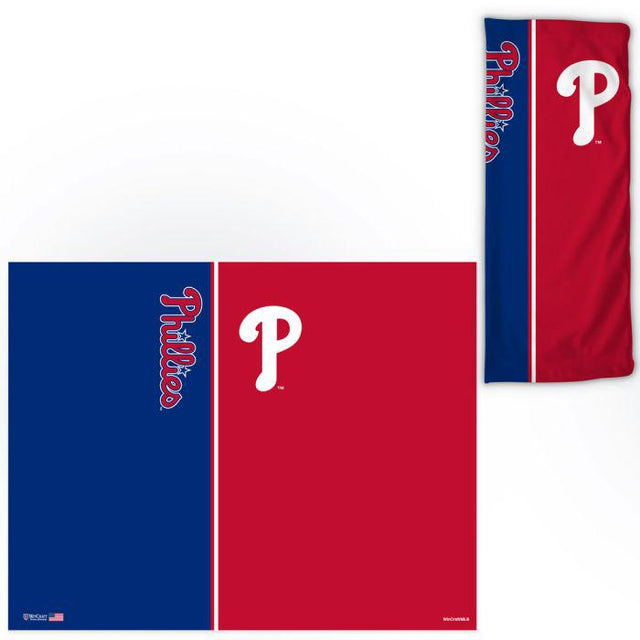 Envolturas para fanáticos de los Philadelphia Phillies con división vertical