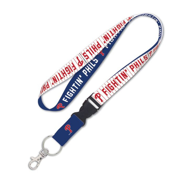 Philadelphia Phillies slogan Lanyard w/detachable buckle 1"