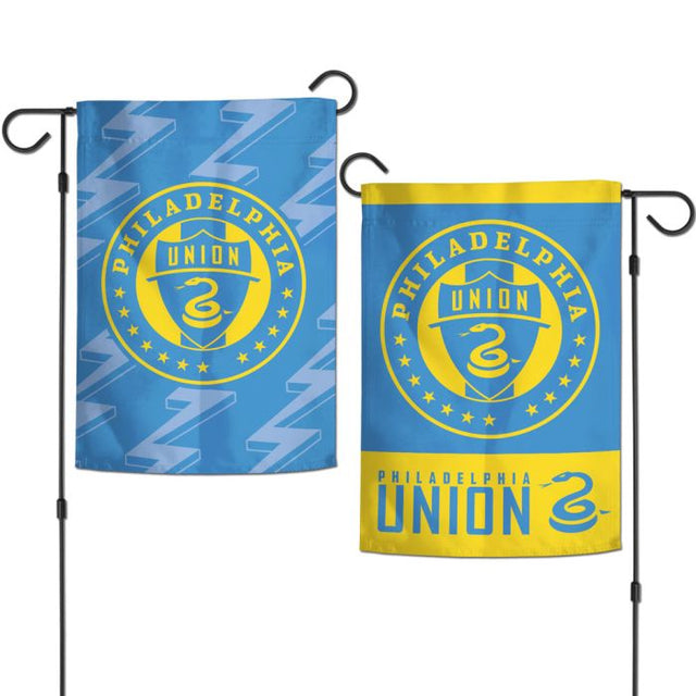 Banderas de jardín alternativas de Philadelphia Union, de 2 lados, 12,5" x 18"