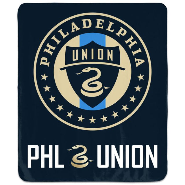 Manta de Philadelphia Union: imagen ganadora, 50 x 60 pulgadas