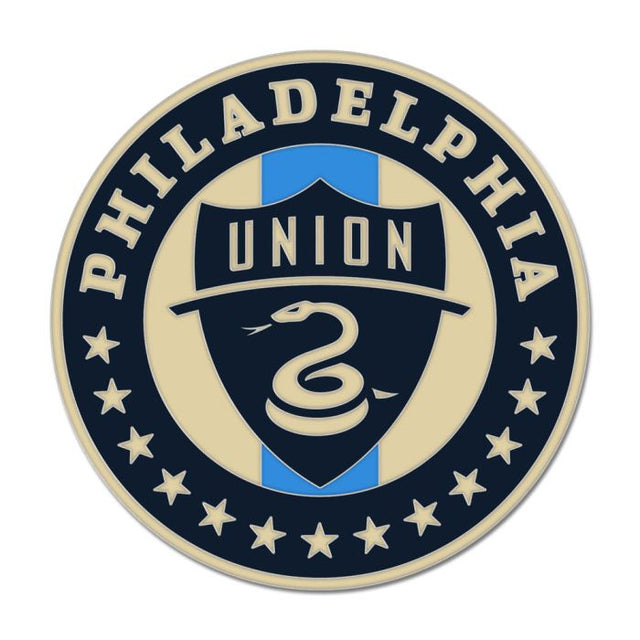 Tarjeta de joyería con pin esmaltado de colección de Philadelphia Union