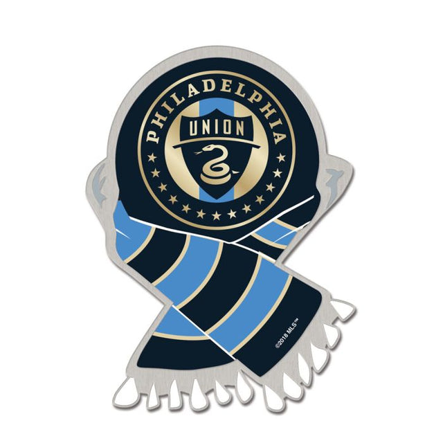 Tarjeta de joyería con pin de colección de Philadelphia Union