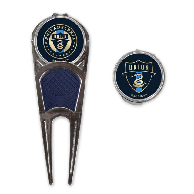 Combo de marca/herramienta/clip en forma de H de Philadelphia Union Golf*