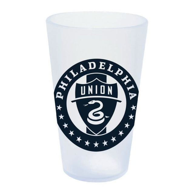 Vaso de pinta de silicona Philadelphia Union Icicle de 16 oz