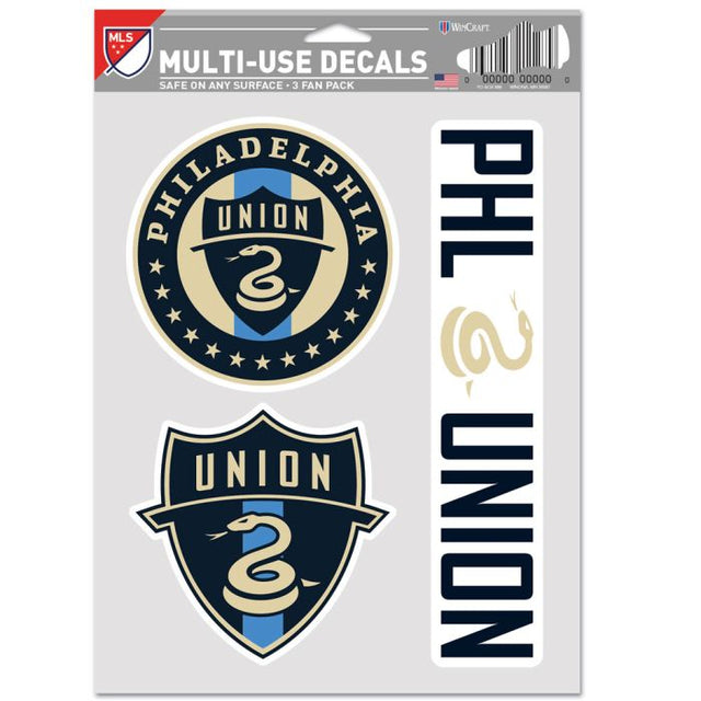 Paquete de 3 ventiladores multiusos de Philadelphia Union