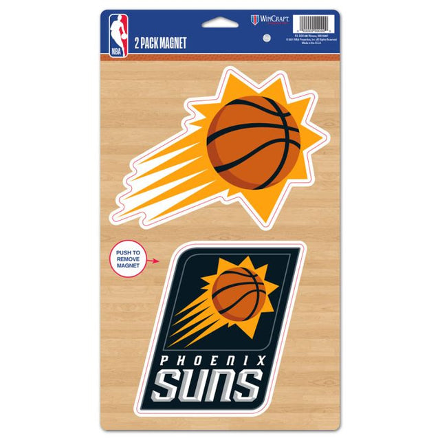 Phoenix Suns 2 Pack Magnets 5" x 9"