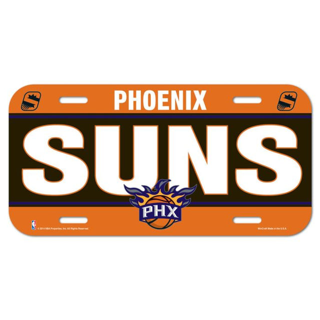 Phoenix Suns License Plate