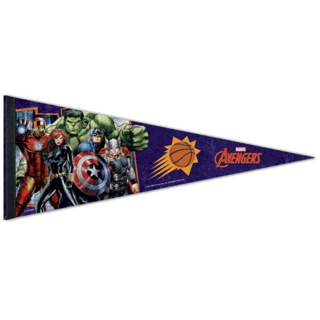 Phoenix Suns / Marvel (c) 2021 MARVEL Premium Pennant 12" x 30"