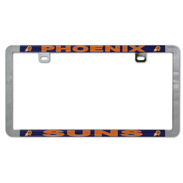 Phoenix Suns Metal Lic. Plate Frame Slim