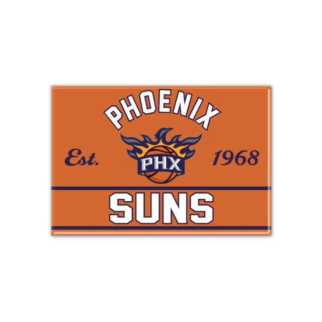 Phoenix Suns Metal Magnet 2.5" x 3.5"