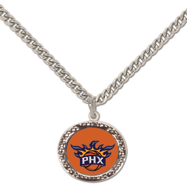 Phoenix Suns Necklace w/Charm Jewelry Card