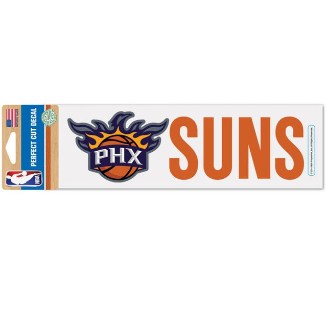 Phoenix Suns Perfect Cut Decals 3" x 10"