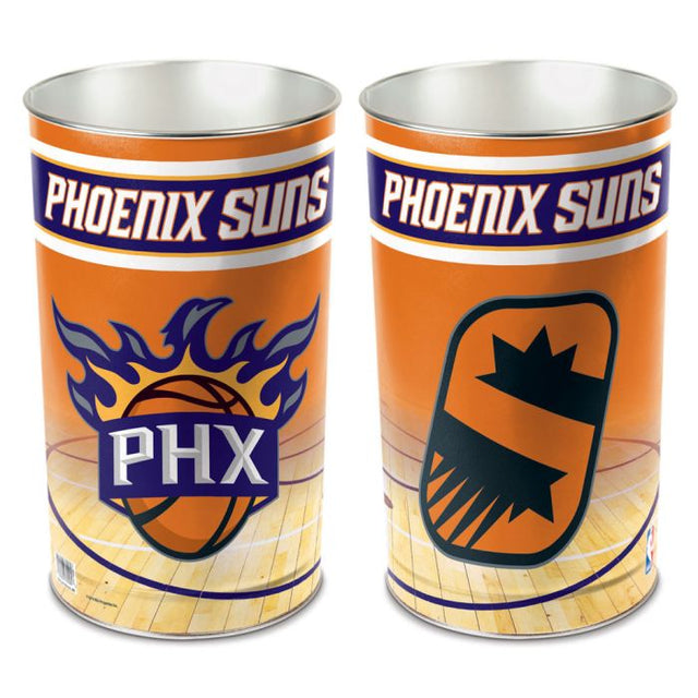 Phoenix Suns Wastebasket - tapered 15"H