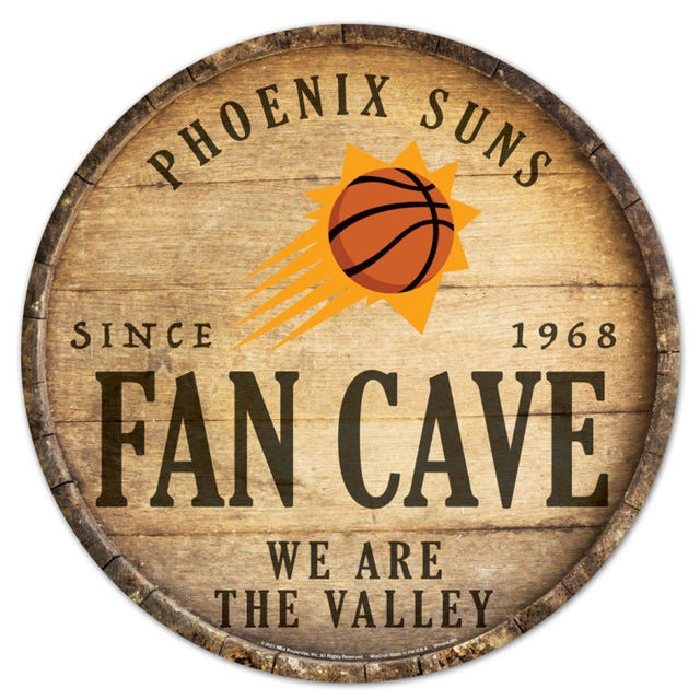 Phoenix Suns Wood Sign Fan Cave