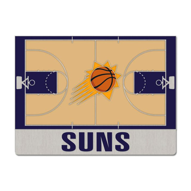 Phoenix Suns court Collector Enamel Pin Jewelry Card