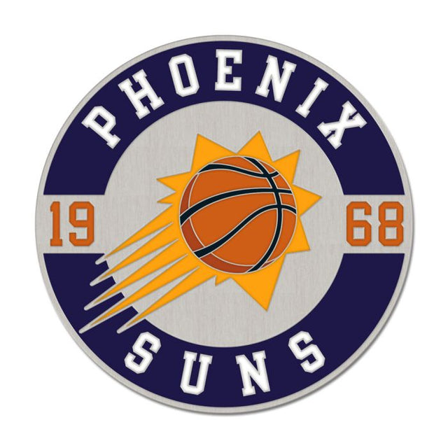 Phoenix Suns round est Collector Enamel Pin Jewelry Card