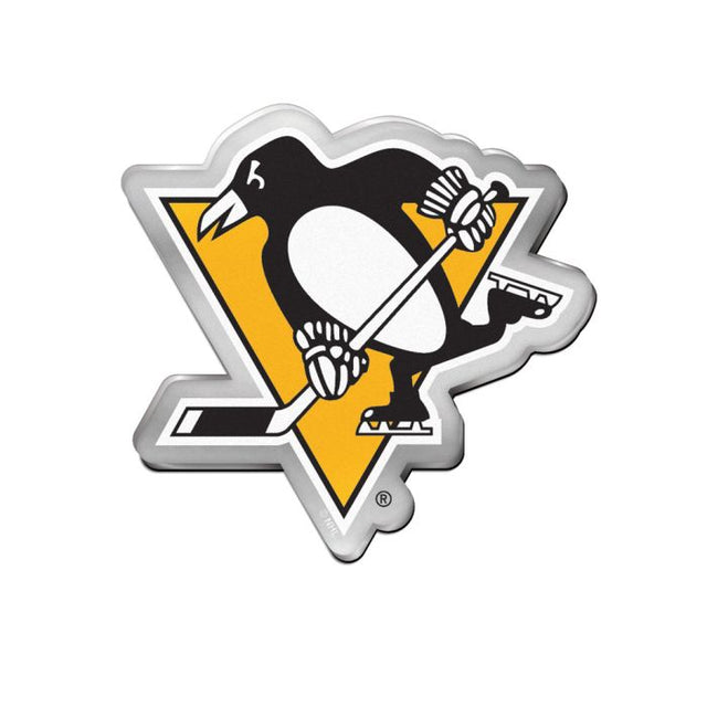 Emblema acrílico para automóvil de los Pittsburgh Penguins