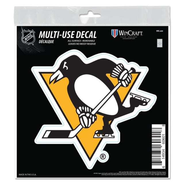 Pittsburgh Penguins All Surface Decal 6" x 6"