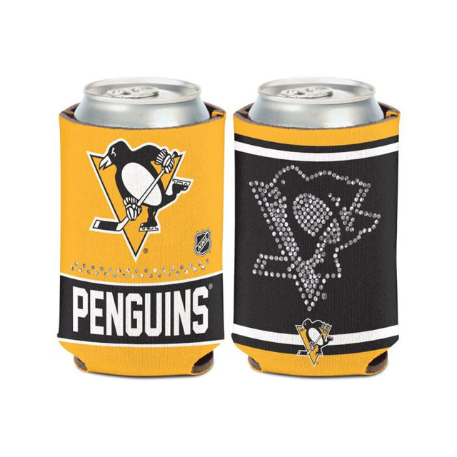 Enfriador de lata Bling de Pittsburgh Penguins de 12 oz.