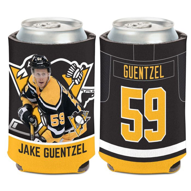 Enfriador de latas de 12 onzas de los Pittsburgh Penguins de Jake Guentzel