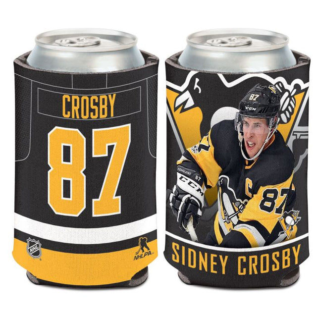 Enfriador de latas de 12 onzas de los Pittsburgh Penguins de Sidney Crosby