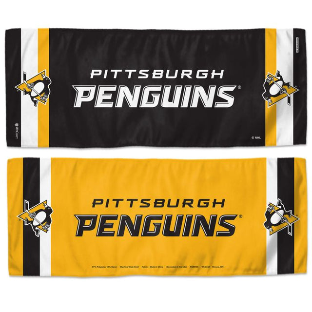 Toalla refrescante de los Pittsburgh Penguins de 30 x 76 cm