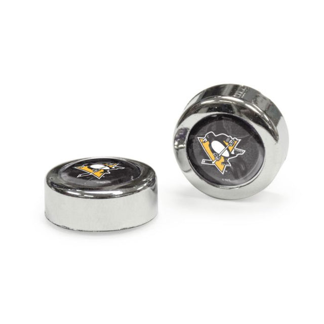 Pittsburgh Penguins Domed Screw Caps