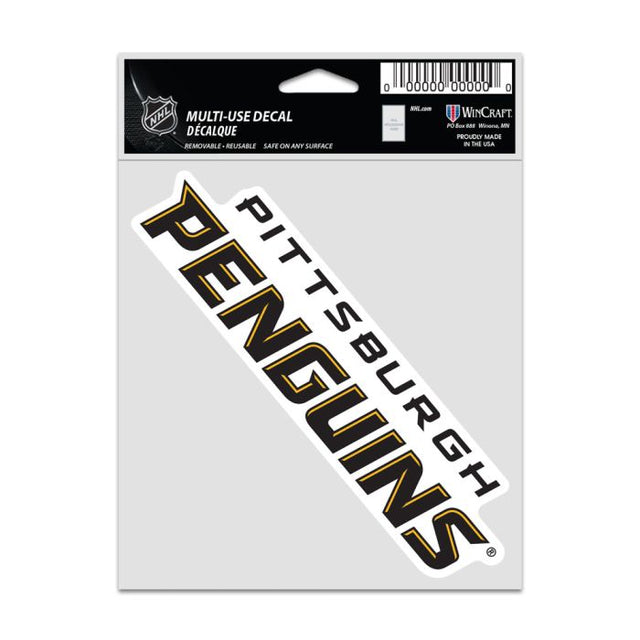 Pittsburgh Penguins Fan Decals 3.75" x 5"