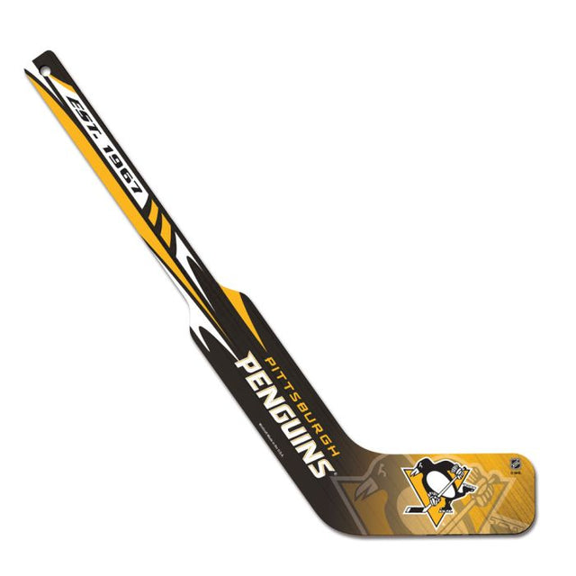 Palo de portero de hockey de los Pittsburgh Penguins de 21" de alto