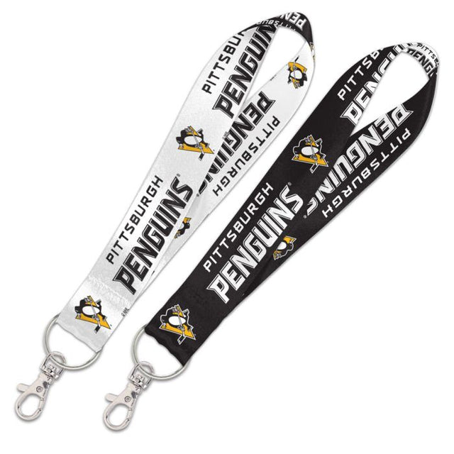 Pittsburgh Penguins Lanyard Key Strap 1"