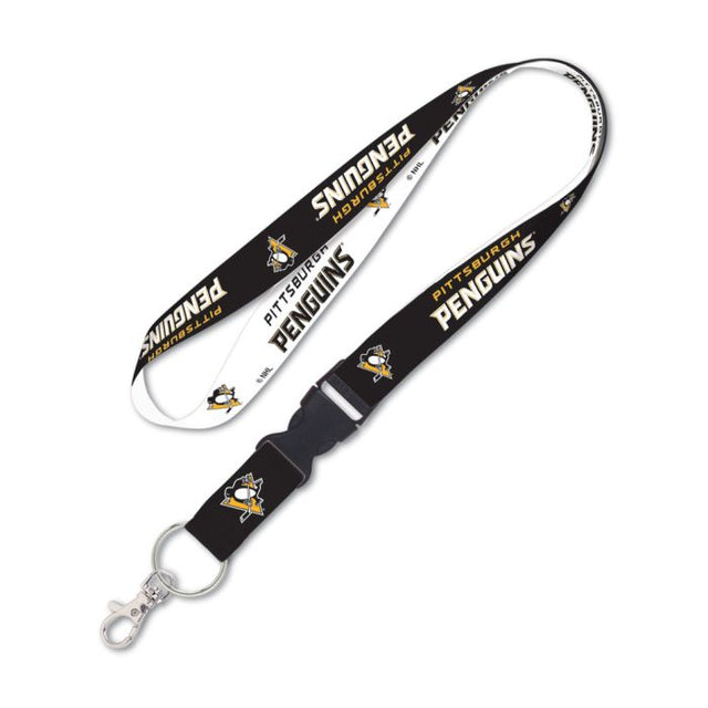 Pittsburgh Penguins Lanyard w/detachable buckle 1"