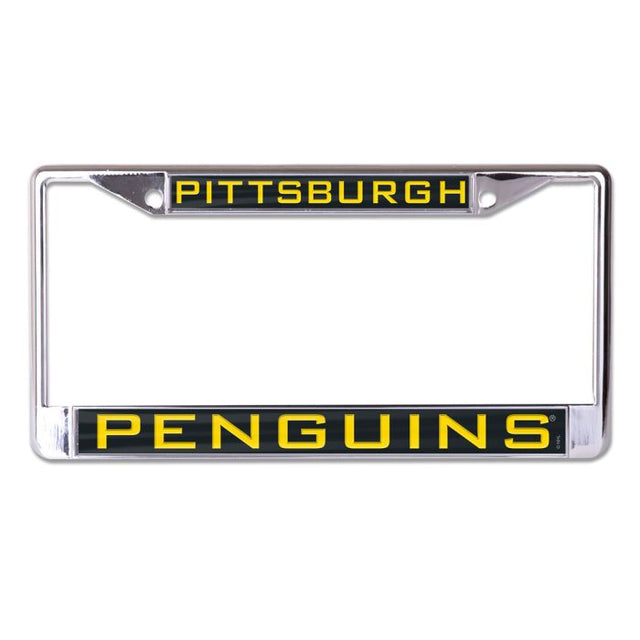 Pittsburgh Penguins Lic Plt Frame S/L Printed