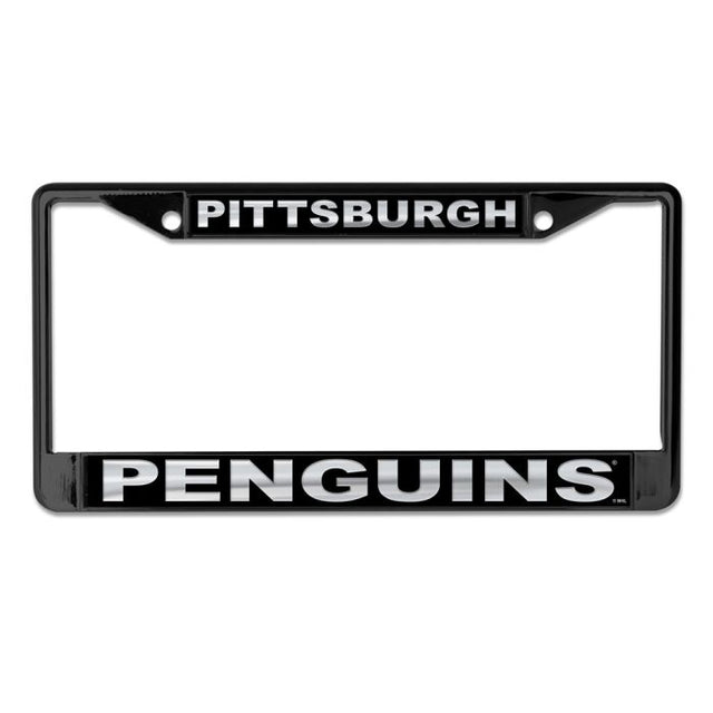 Pittsburgh Penguins Lic Plt Frame S/L Printed