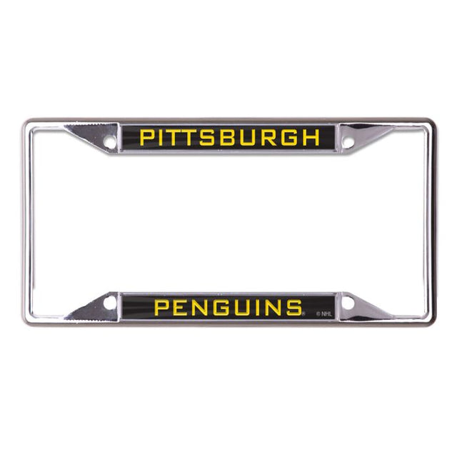 Pittsburgh Penguins Lic Plt Frame S/S Printed