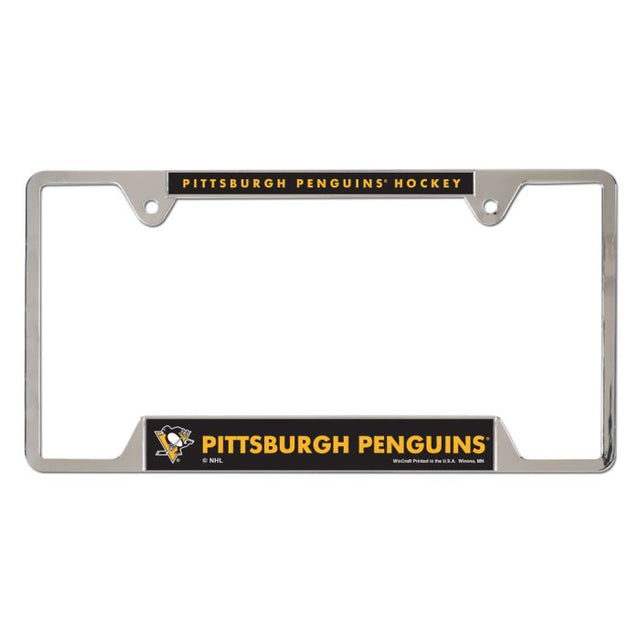 Pittsburgh Penguins Metal License Plate Frame