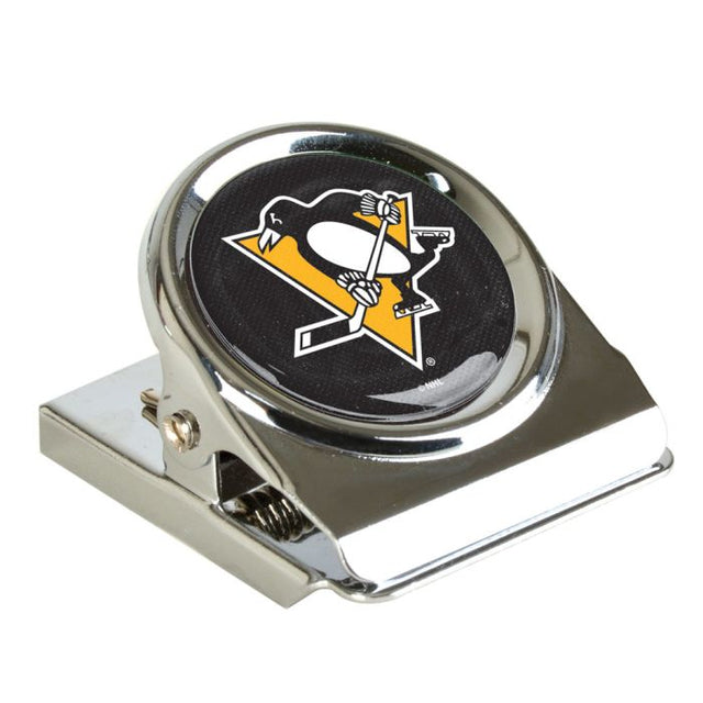 Pittsburgh Penguins Metal Magnet Clip