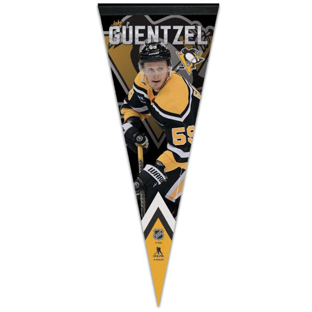 Pittsburgh Penguins Premium Pennant 12" x 30" Jake Guentzel