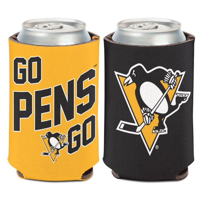 Enfriador de lata SLOGAN de Pittsburgh Penguins de 12 oz.