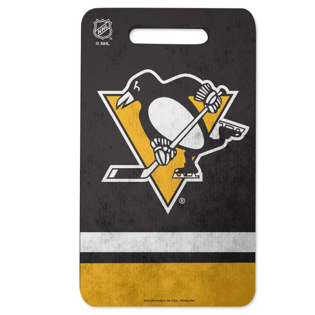 Cojín de asiento de los Pittsburgh Penguins - Almohadilla para rodillas 10x17