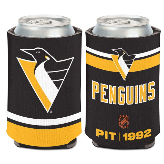 Enfriador de lata edición especial de Pittsburgh Penguins, 12 oz.