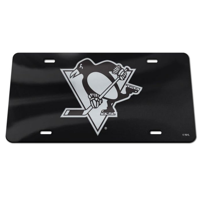 Pittsburgh Penguins Specialty Acrylic License Plate