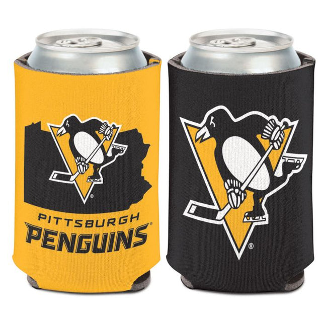 Enfriador de lata estatal de Pittsburgh Penguins, 12 oz.