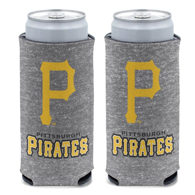 Enfriador de latas delgado de 12 oz de los Piratas de Pittsburgh