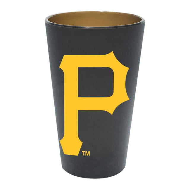 Vaso de pinta de silicona de 16 oz de los Piratas de Pittsburgh