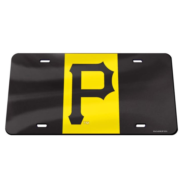 Pittsburgh Pirates Acrylic Classic License Plates