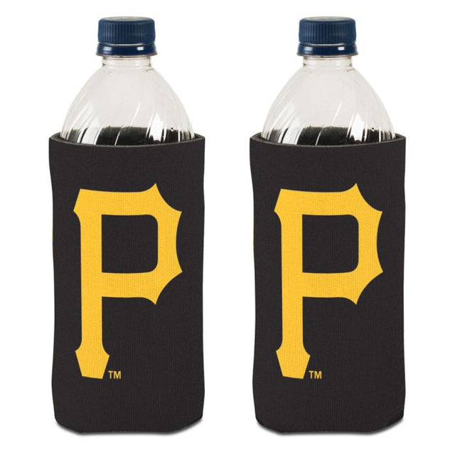 Enfriador de lata negro Pittsburgh Pirates de 20 oz.