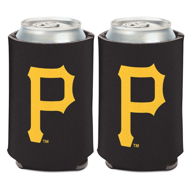 Enfriador de lata negro de los Pittsburgh Pirates, 12 oz.