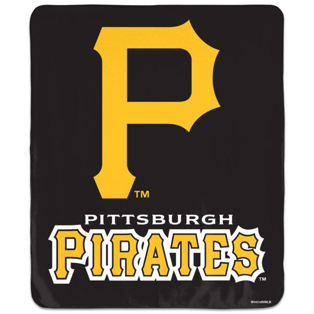 Manta de los Piratas de Pittsburgh: imagen ganadora, 50 x 60 pulgadas