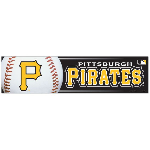 Pittsburgh Pirates Bumper Strip 3" x 12"